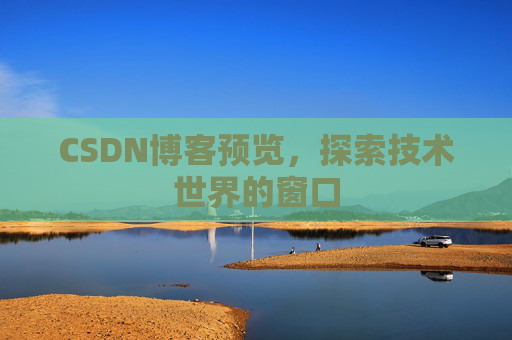 CSDN博客预览，探索技术世界的窗口